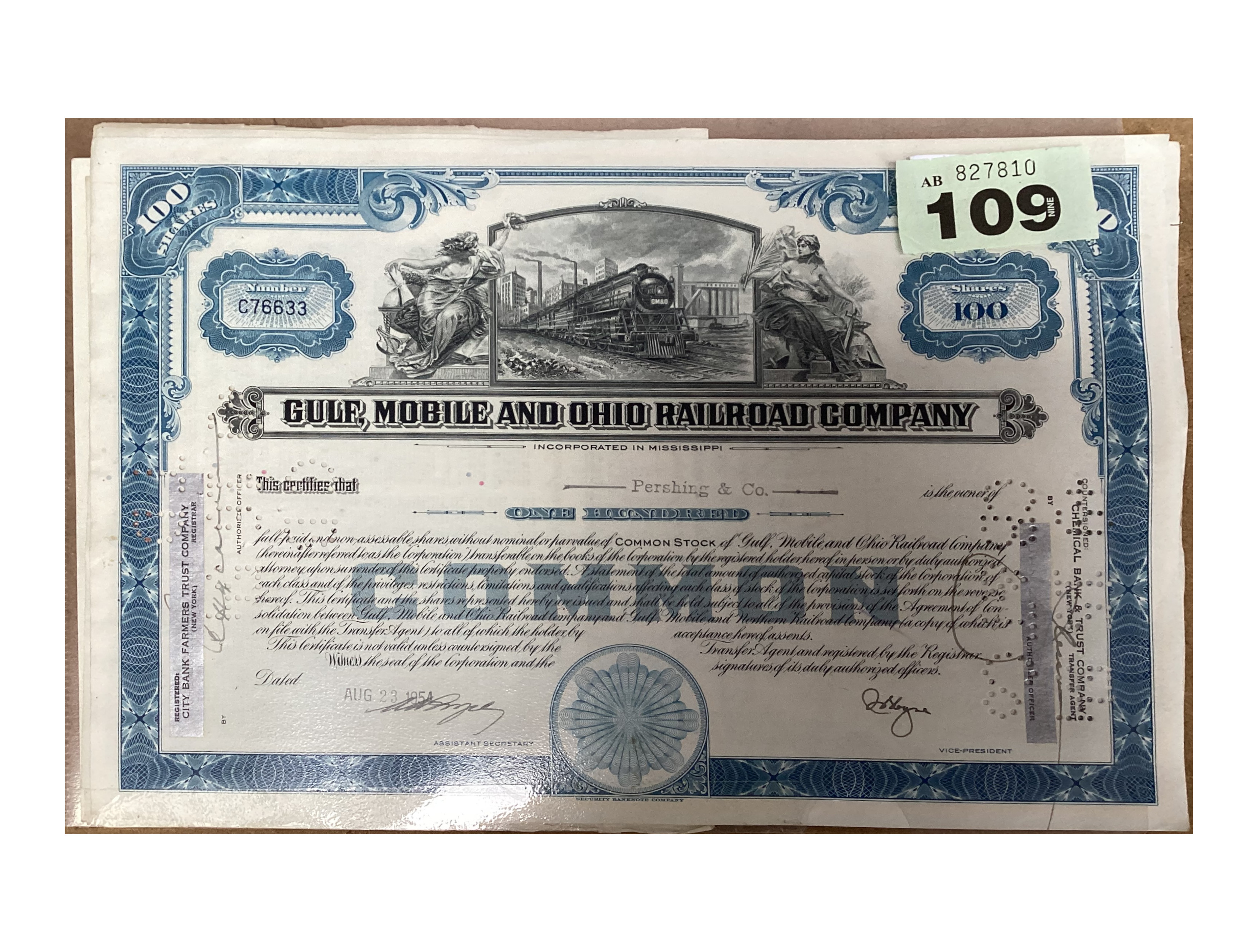 Lot 109 - April 2024